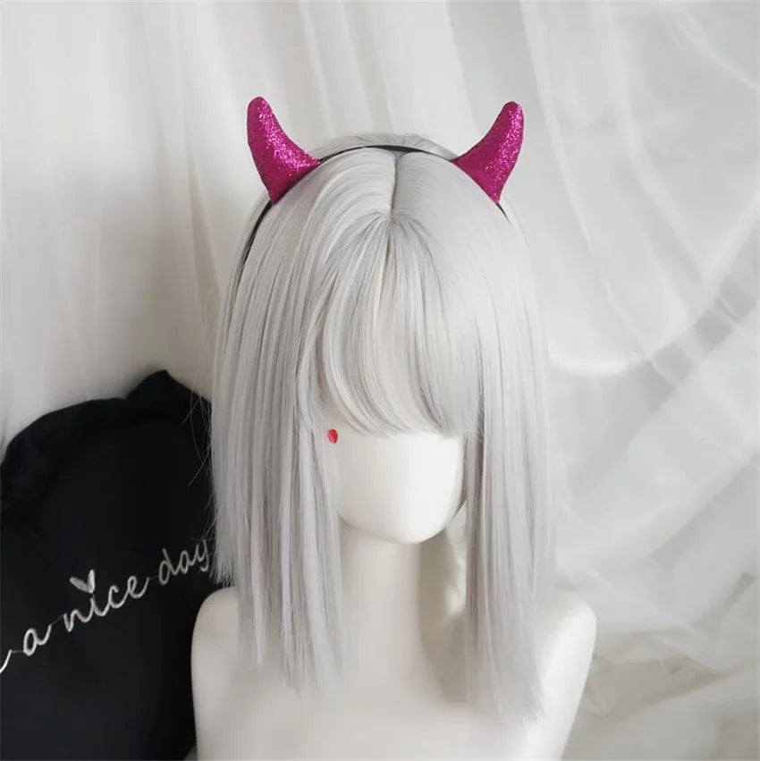 Animal Red Devil Horn Demon Headwear